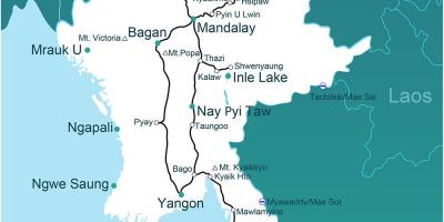 ایک نقشہ میانمار